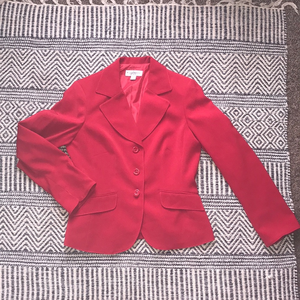 Red women’s suit set beautiful all year round 🥰